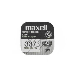 MAXELL SR-416SW (337) 1PC 0% Hg Оксид серебра