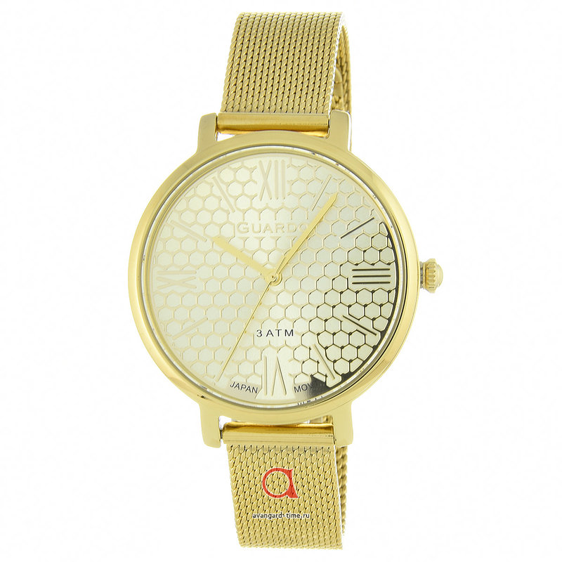 Наручные часы Guardo B01107.6 золотой купить оптом