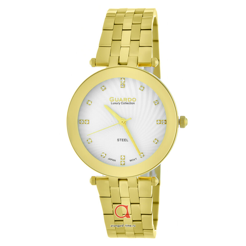 Наручные часы Guardo S2066-2.6 белый купить оптом