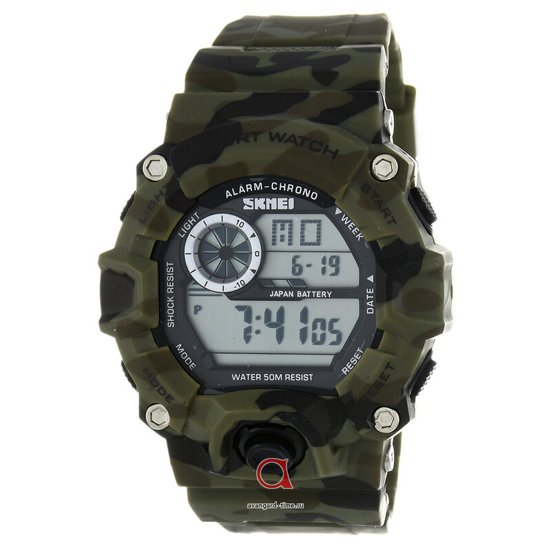   Skmei 1019CMGN camouflage green  