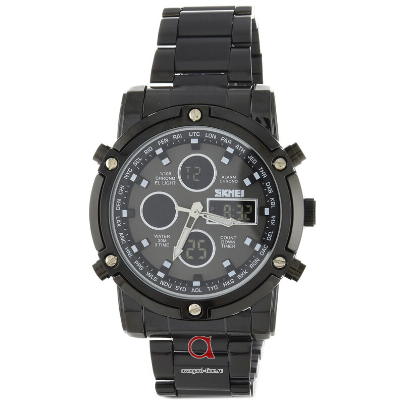 Наручные часы Skmei 1389BK black/black купить оптом