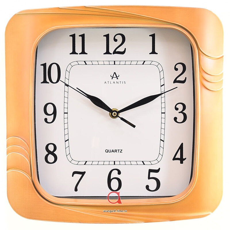 Настенные часы Atlantis TLD-6186E св.корич купить оптом
