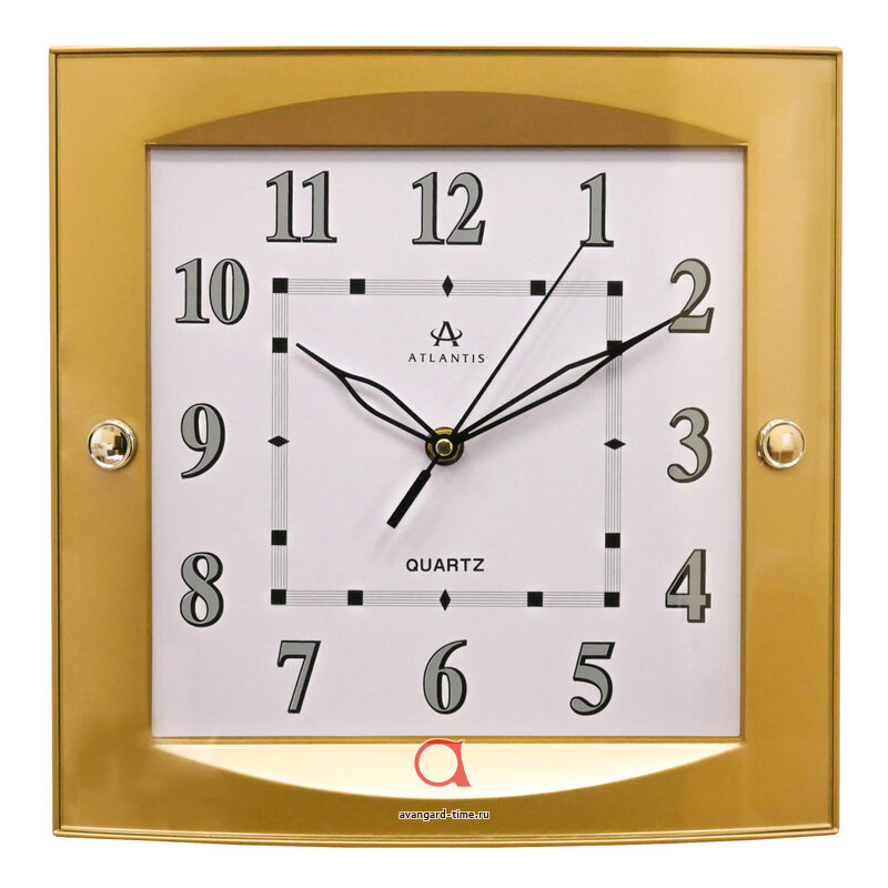 Настенные часы Atlantis TLD-6360 gold купить оптом