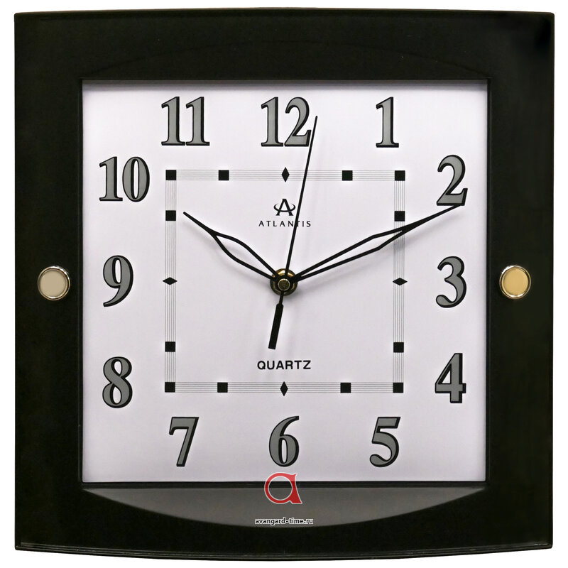Настенные часы Atlantis TLD-6360 черный купить оптом