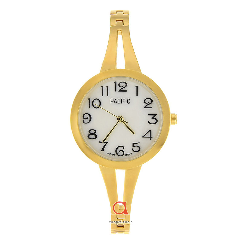 Наручные часы Pacific X6040 корп-золот циф-перл браслет купить оптом