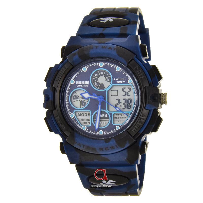   Skmei 1163CMDKBU camo dark blue  