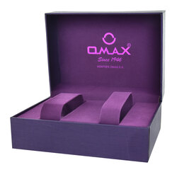 Коробочка для парных часов Omax фиолет