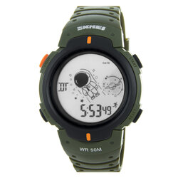 Skmei 1820AGWT army green/white(ABS ring)