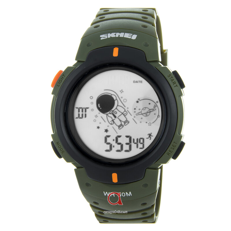   Skmei 1820AGWT army green/white(ABS ring)  