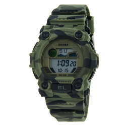 Skmei 1635CMGN army green camouflage