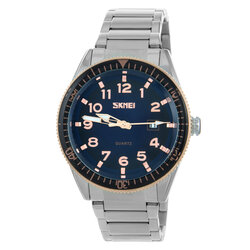 Skmei 9232SRGBU rose gold-blue steel