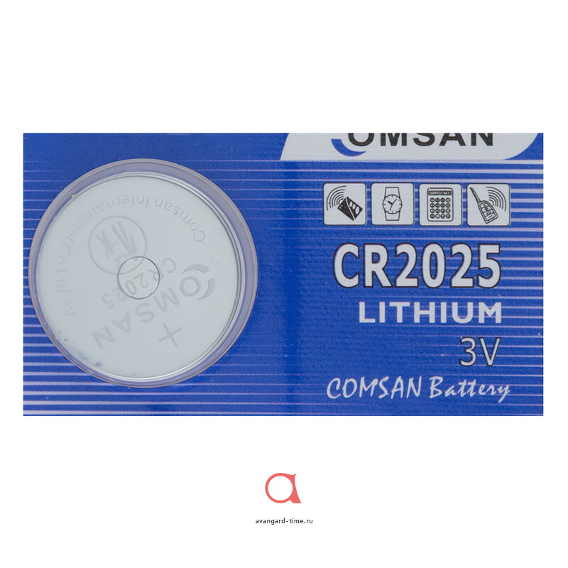    COMSAN CR2025, LITHIUM  