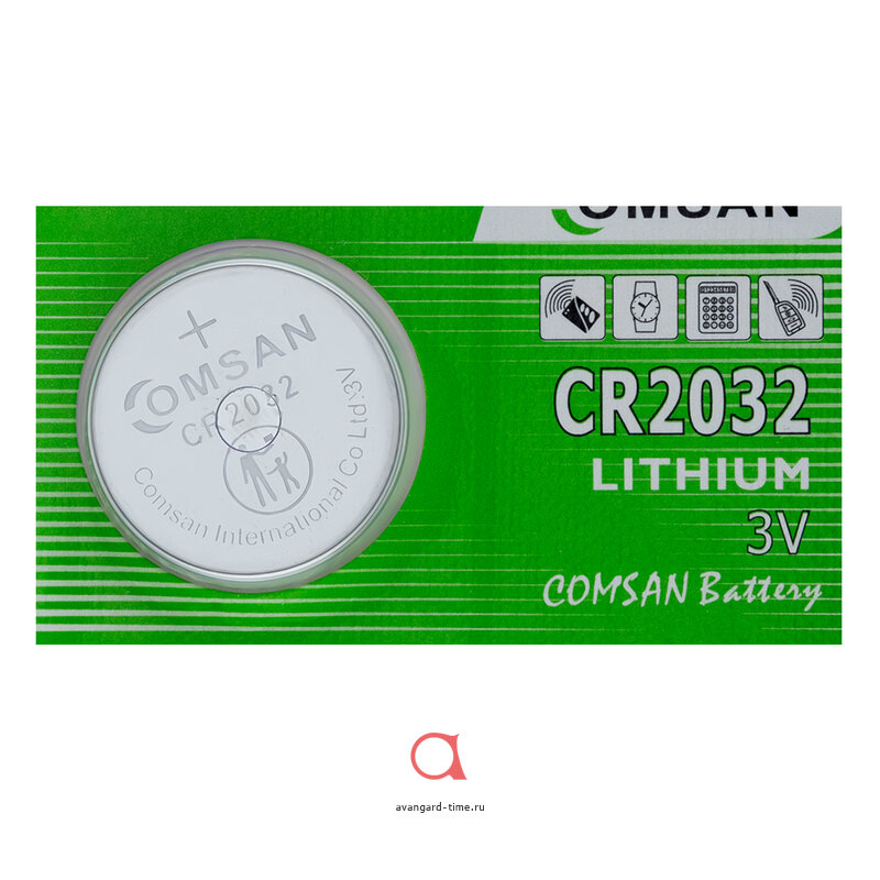    COMSAN CR2032, LITHIUM  