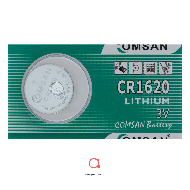    COMSAN CR1620, LITHIUM  