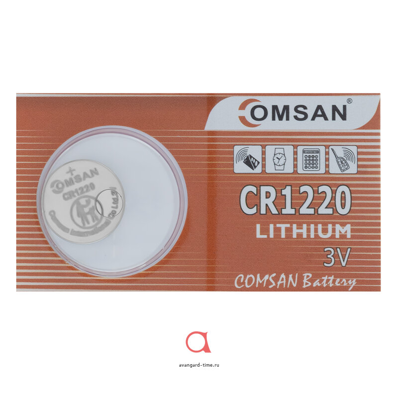    COMSAN CR1220, LITHIUM  