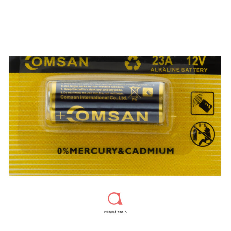    COMSAN LR23A, ALKALINE  