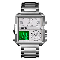 Skmei 1584SSI silver stainless steel