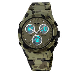 Skmei 2109CMGN army green camouflage