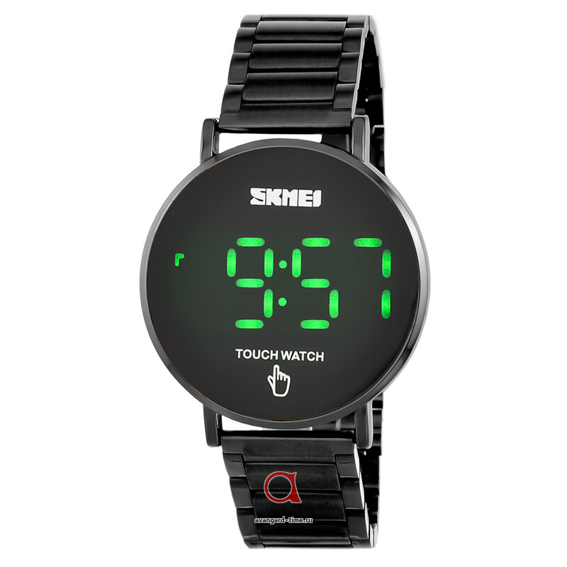   Skmei 1550SBK black stainless steel belt  