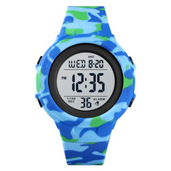 Skmei 1615CMLTBU light blue camouflage