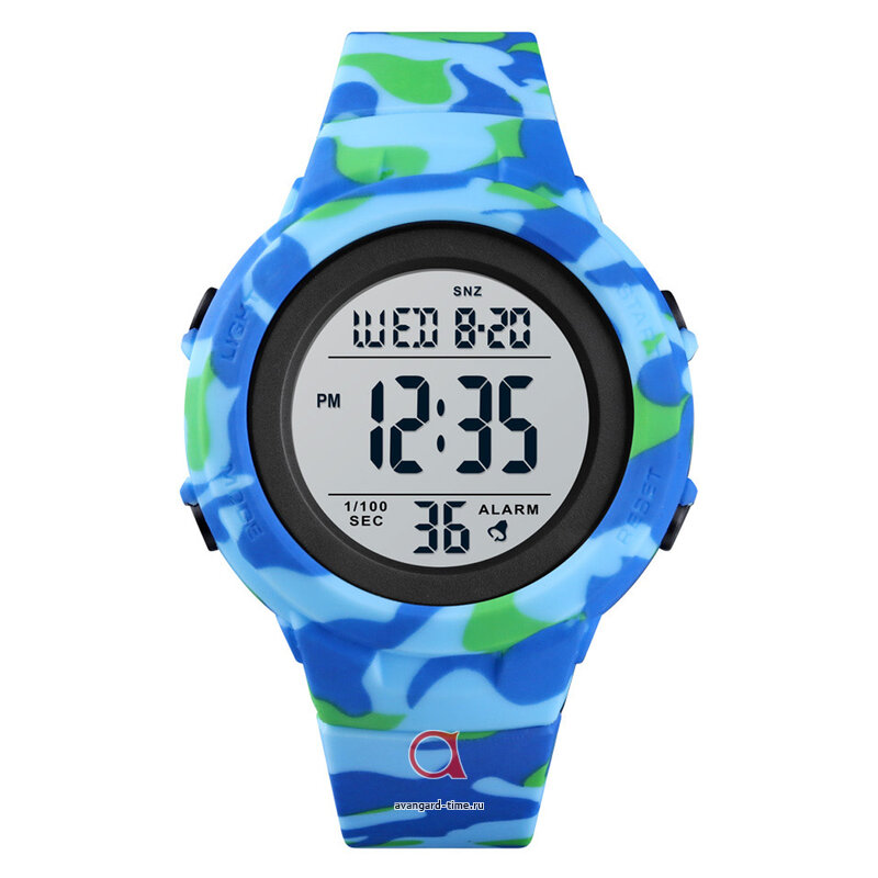   Skmei 1615CMLTBU light blue camouflage  