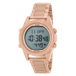 Skmei 1667RGWT rose gold/white