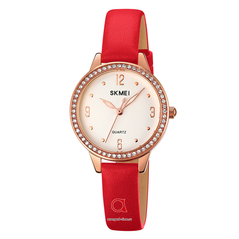   Skmei 2027RGRD rose gold/red  