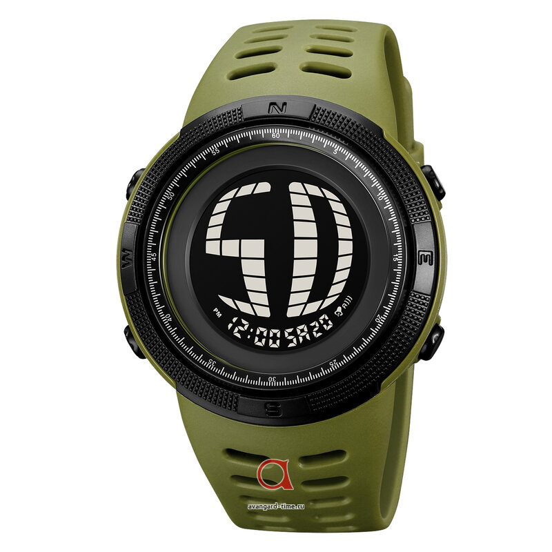   Skmei 2076AGBK army green-black  