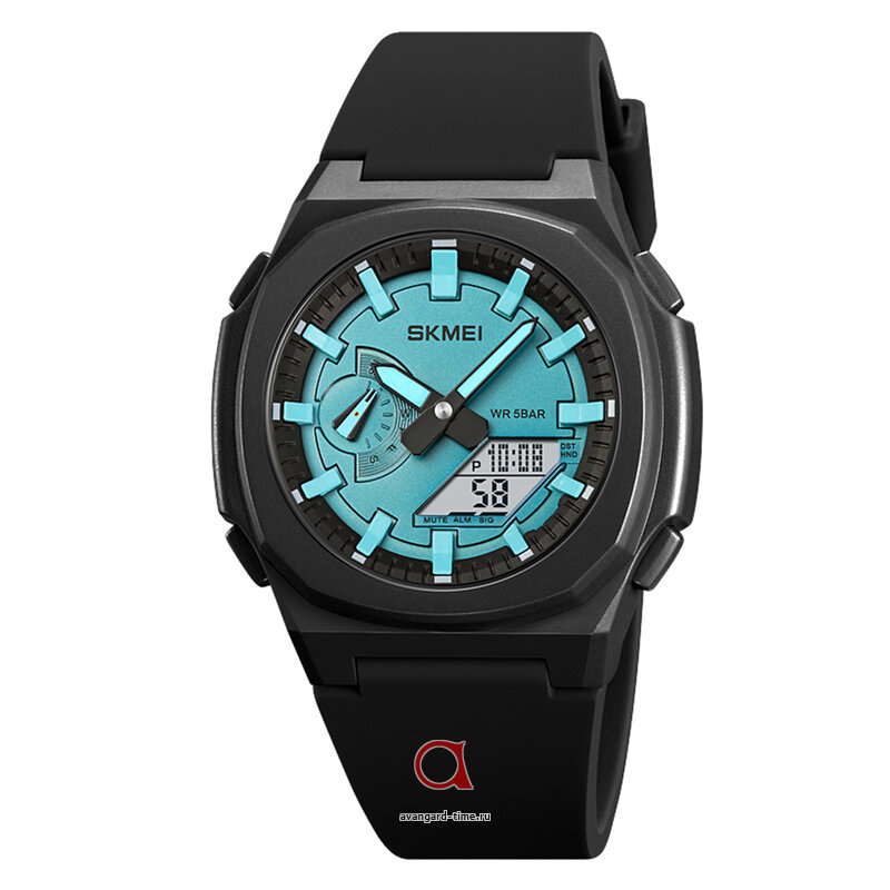 Наручные часы Skmei 2091BKLTBUWT black/light blue-white купить оптом