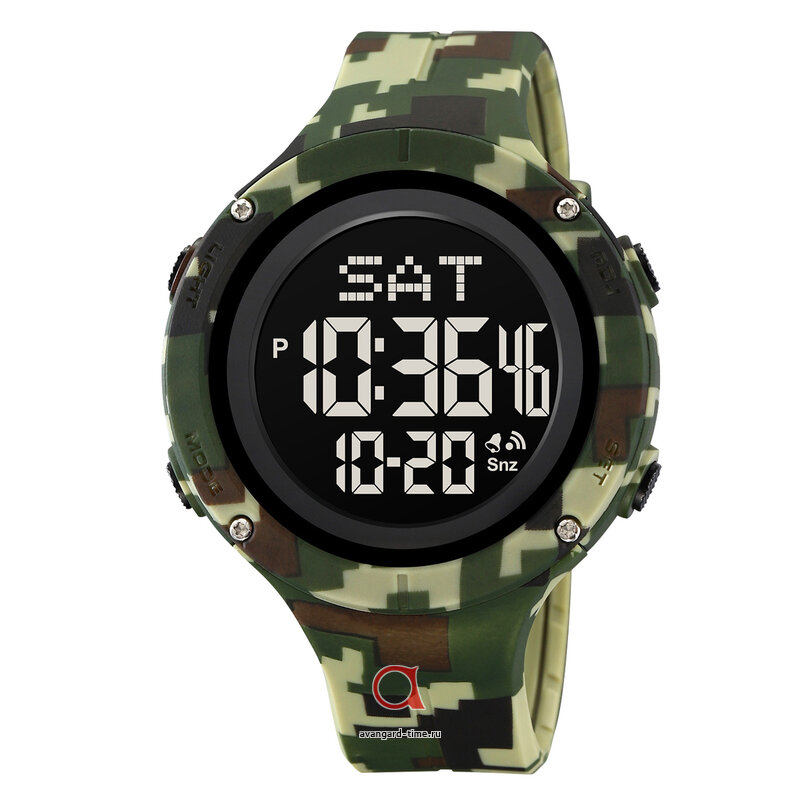   Skmei 2159CMGN army green camouflage  