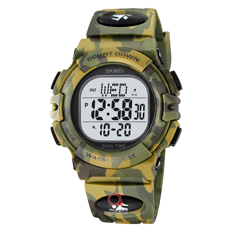   Skmei 2164CMGN army green camouflage  