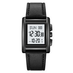 Skmei 2228LBKBK black/ black-leather