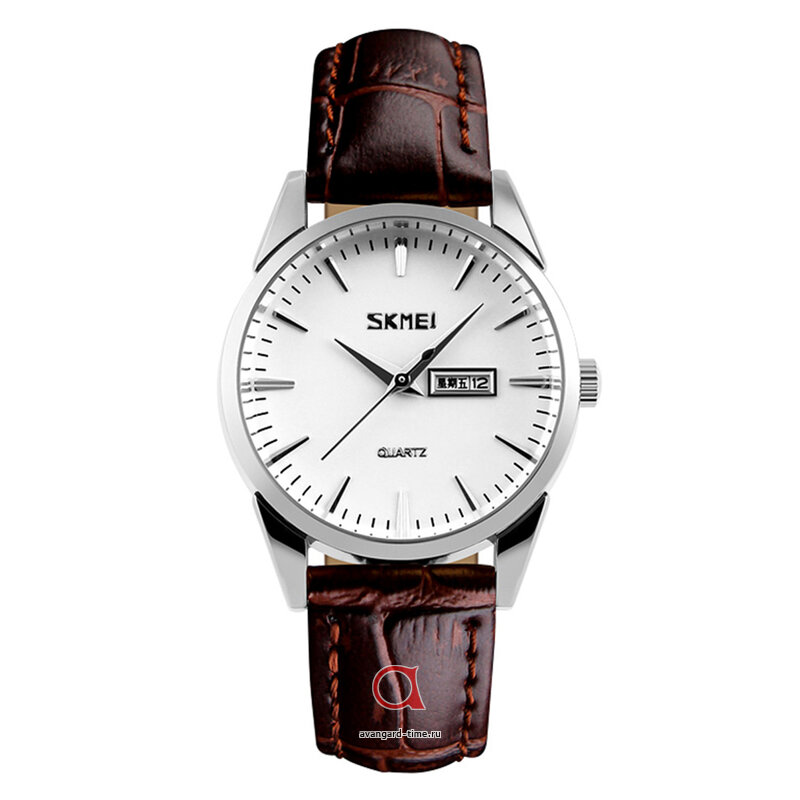   Skmei 9073SIWT-S silver/white (lady)  