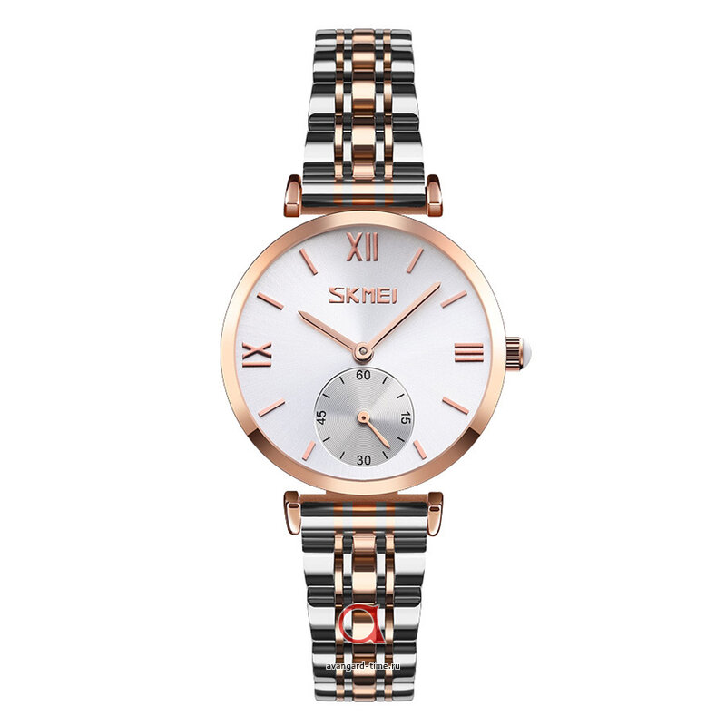   Skmei 9198TRGSI-S rose gold/silver-silver lady size  