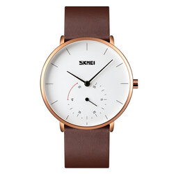 Skmei 9213RGWT rose gold-white