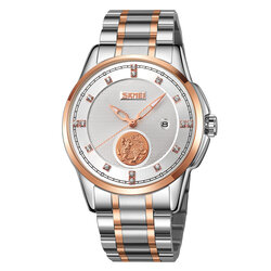 Skmei 9321TRGSI silver/rose goldr-silver