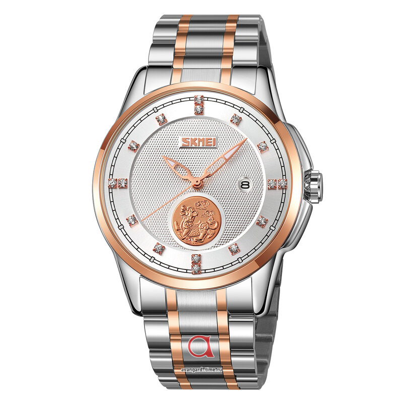   Skmei 9321TRGSI silver/rose goldr-silver  