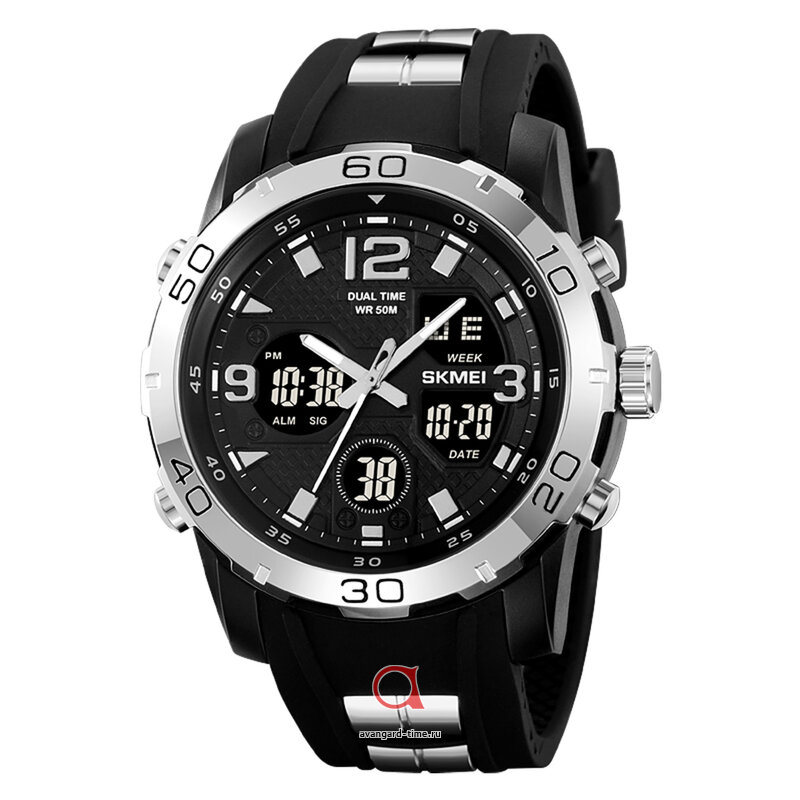   Skmei 2102SIBK silver-black  