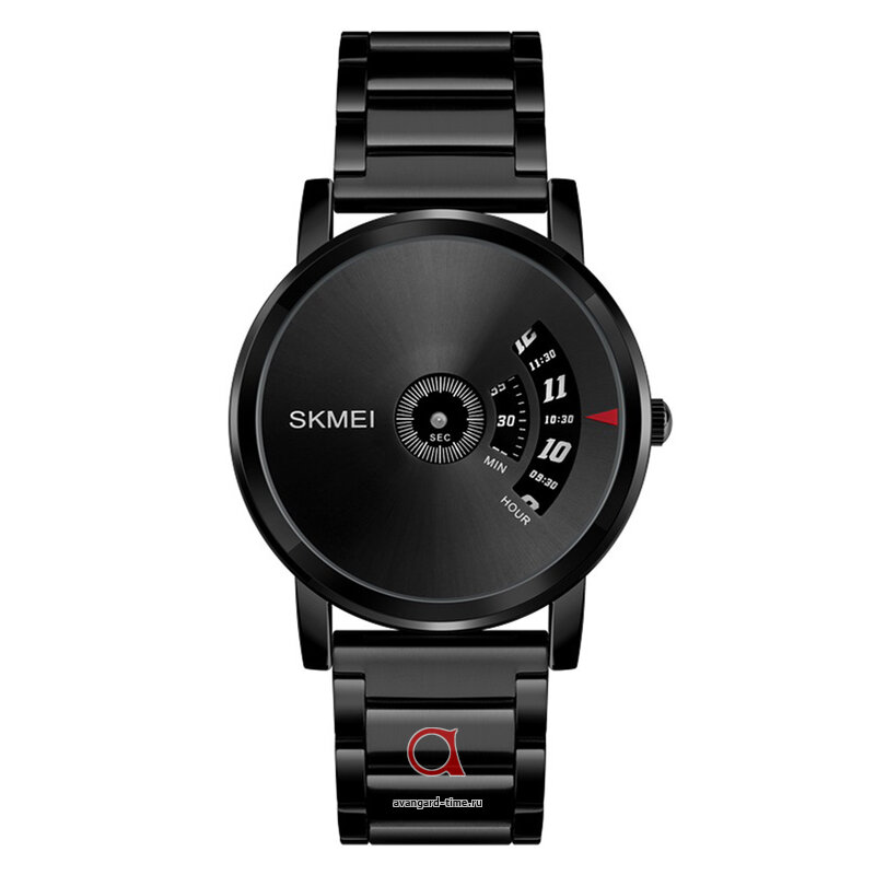   Skmei 1260SBKGU black/gun stainless steel belt  