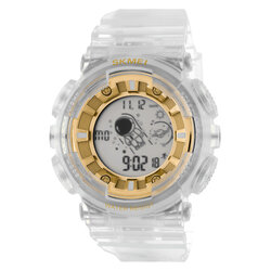 Skmei 2035WTGD transparent white/gold