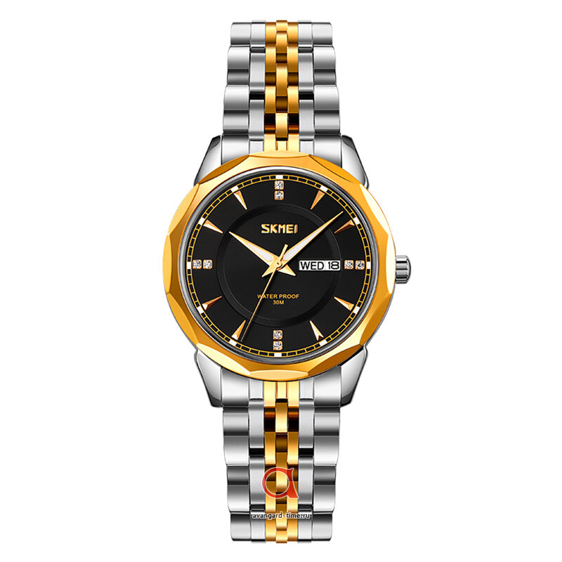   Skmei 9264TGDBK silver/gold-black  