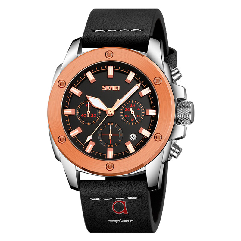   Skmei 9327RGBK rose gold-black  