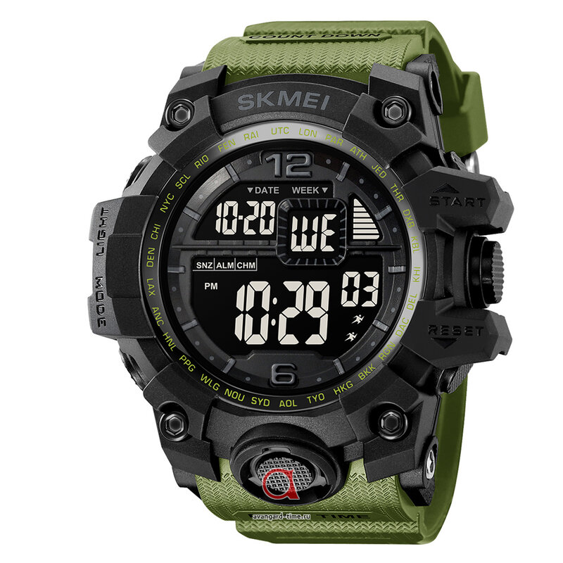   Skmei 2245AG army green  