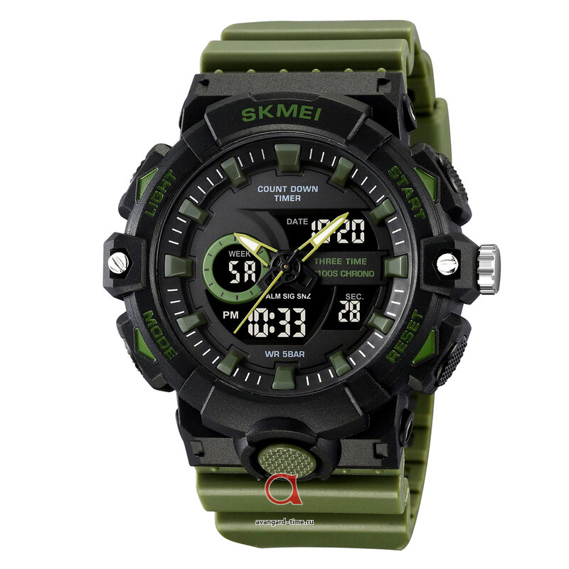   Skmei 2225AG army green  