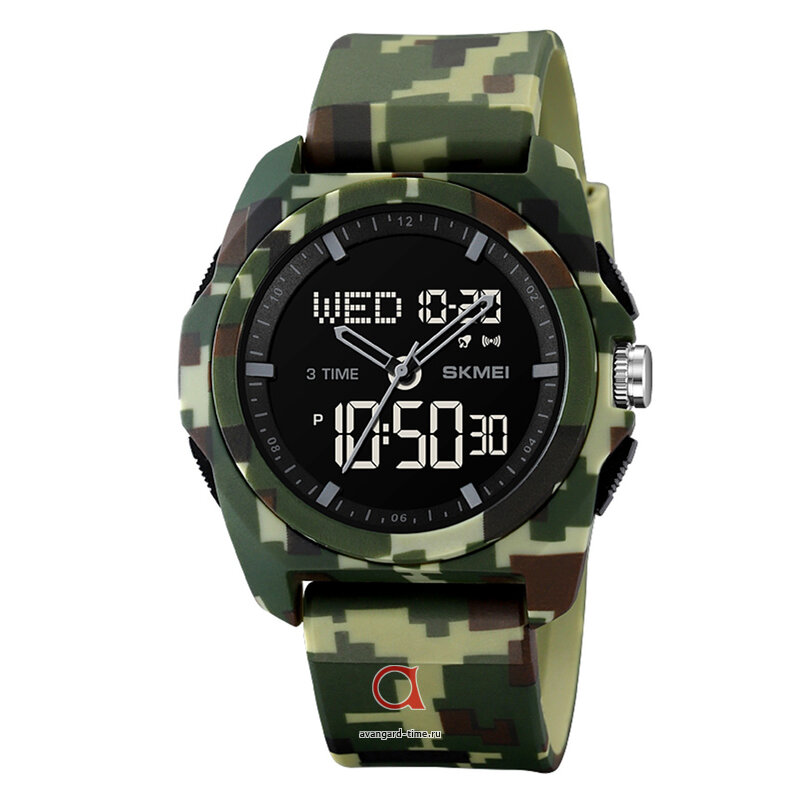   Skmei 2199CMGN amry green camouflage  