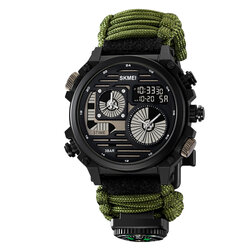 Skmei 2202NAG amry green-nylon