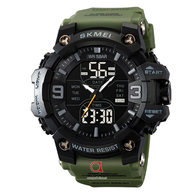   Skmei 2222AG army green  