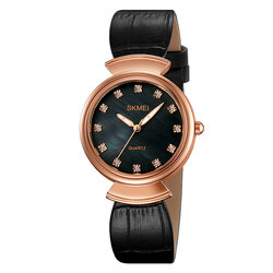 Skmei 2165RGBK rose gold/black-black