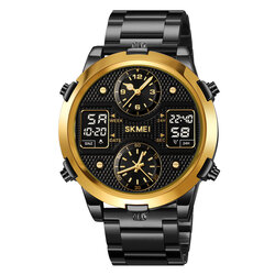 Skmei 2212SGDBK gold/black-steel