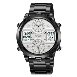 Skmei 2212SBKWT black/white-steel